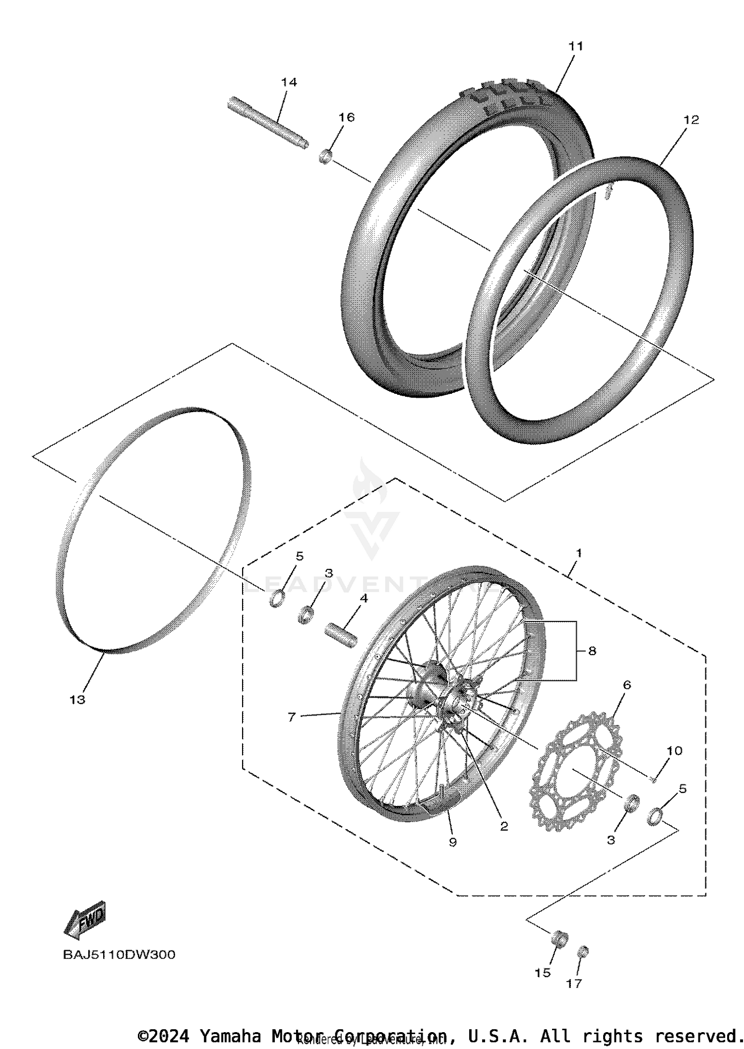 FRONT WHEEL