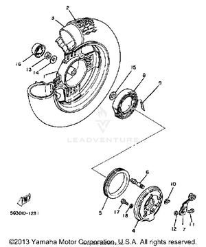 Rear Wheel Schematic