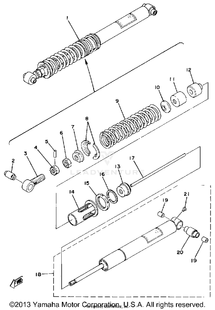 Rear Cushion Schematic