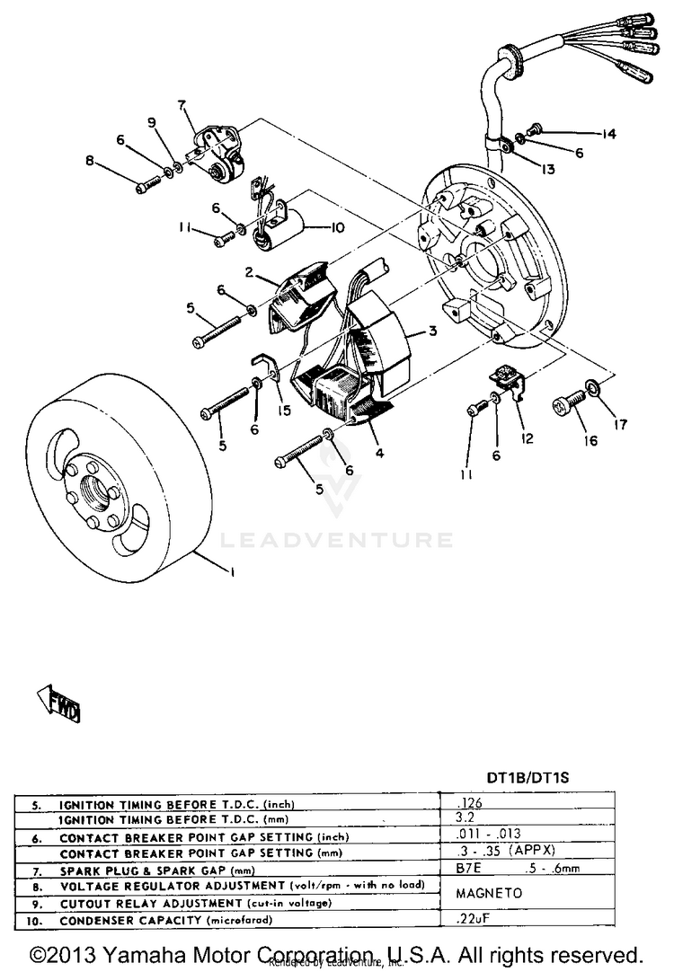 Flywheel Magneto Schematic