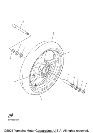Front Wheel Schematic