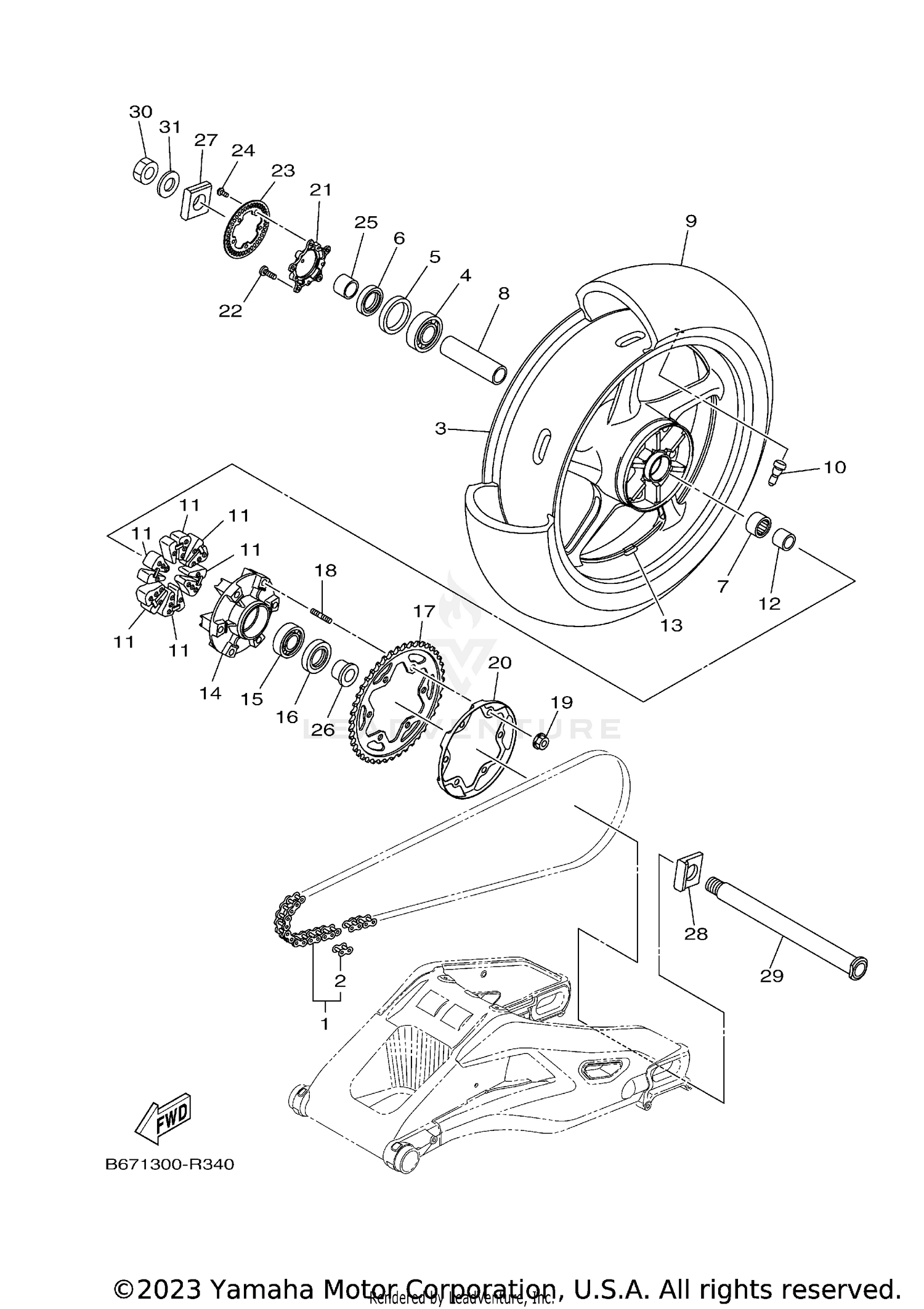 Assembly diagram