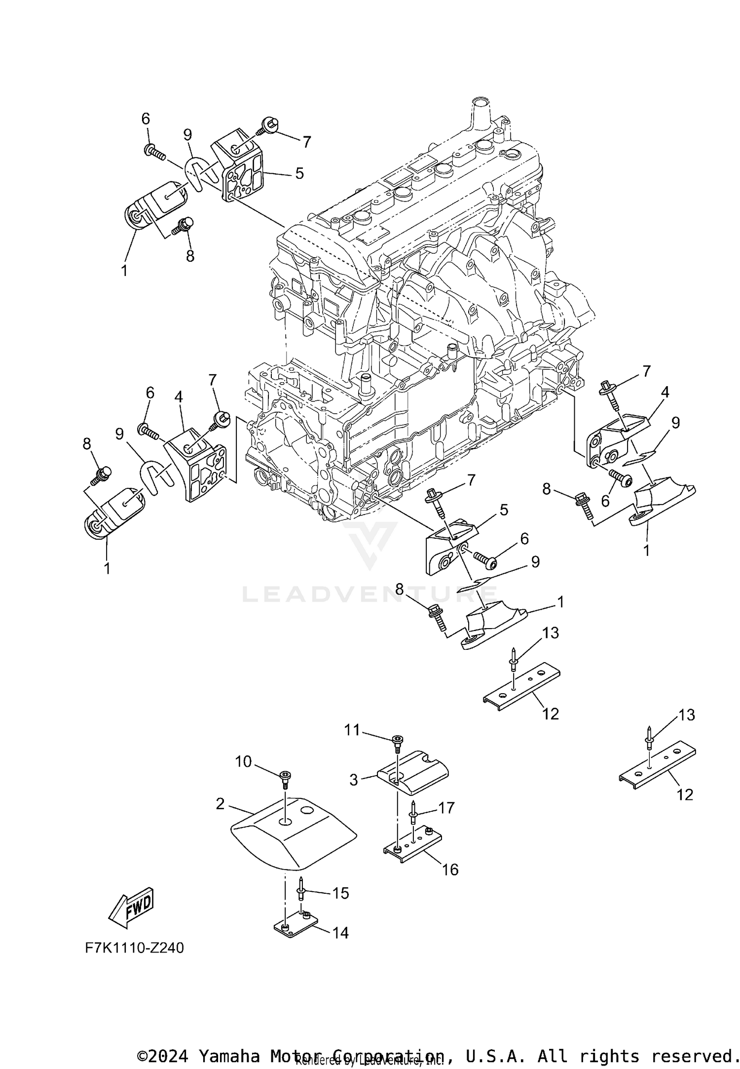 ENGINE MOUNT