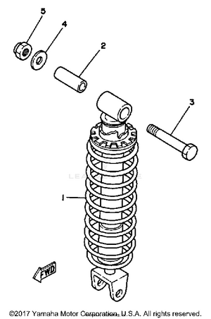 Rear Shocks Schematic