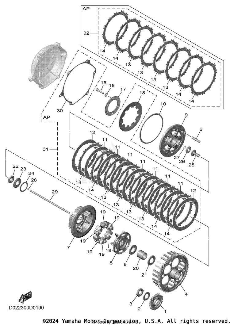 Clutch Schematic