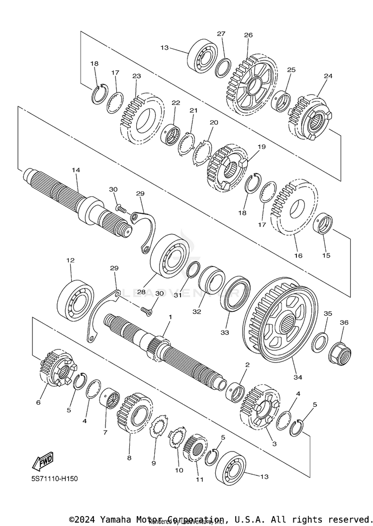 Transmission Schematic