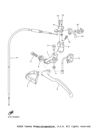 Handle Switch & Lever Schematic