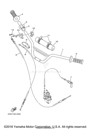 Steering Handle Cable Schematic