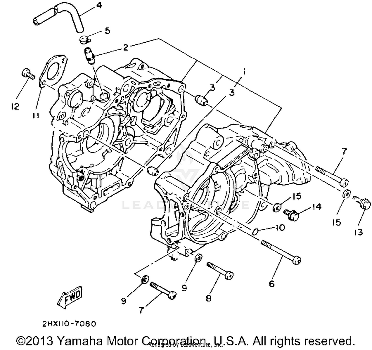 Crankcase Schematic