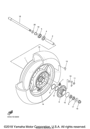 Rear Wheel Schematic