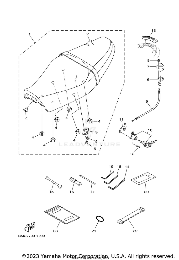 Seat Schematic