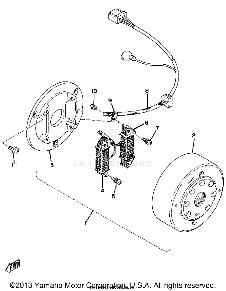 Flywheel Magneto Schematic