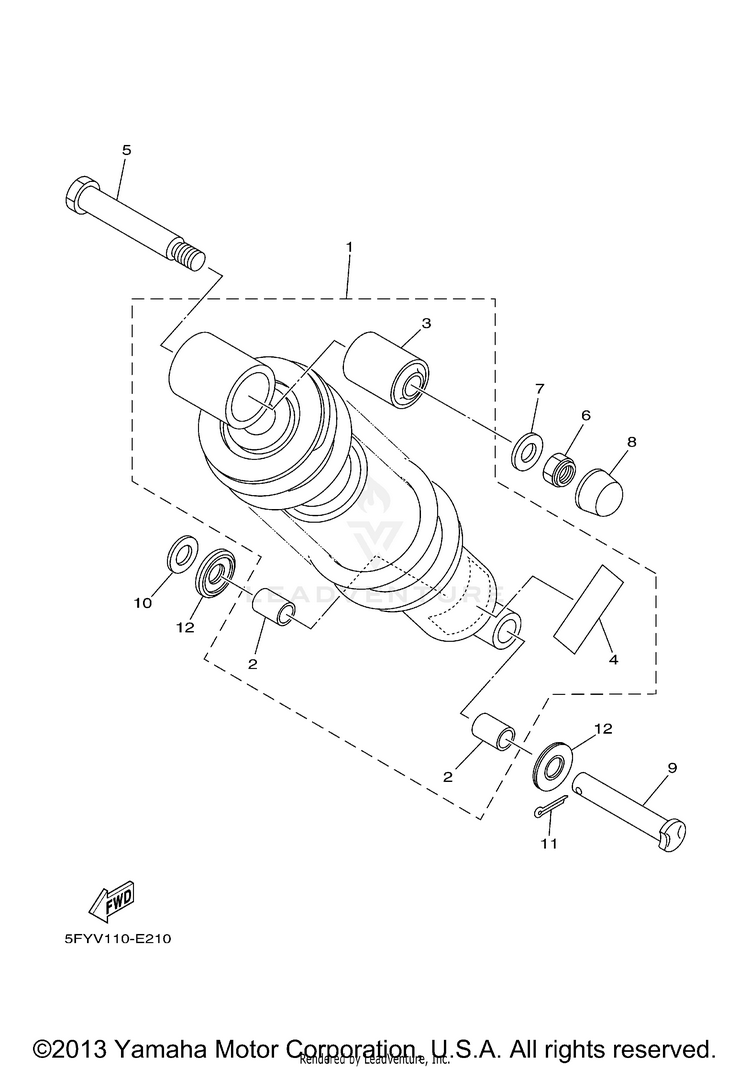 Rear Suspension Schematic