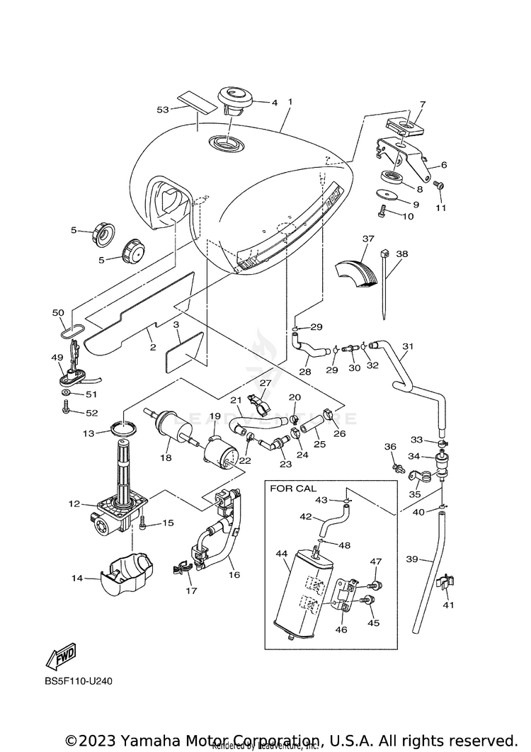 Fuel Tank Schematic