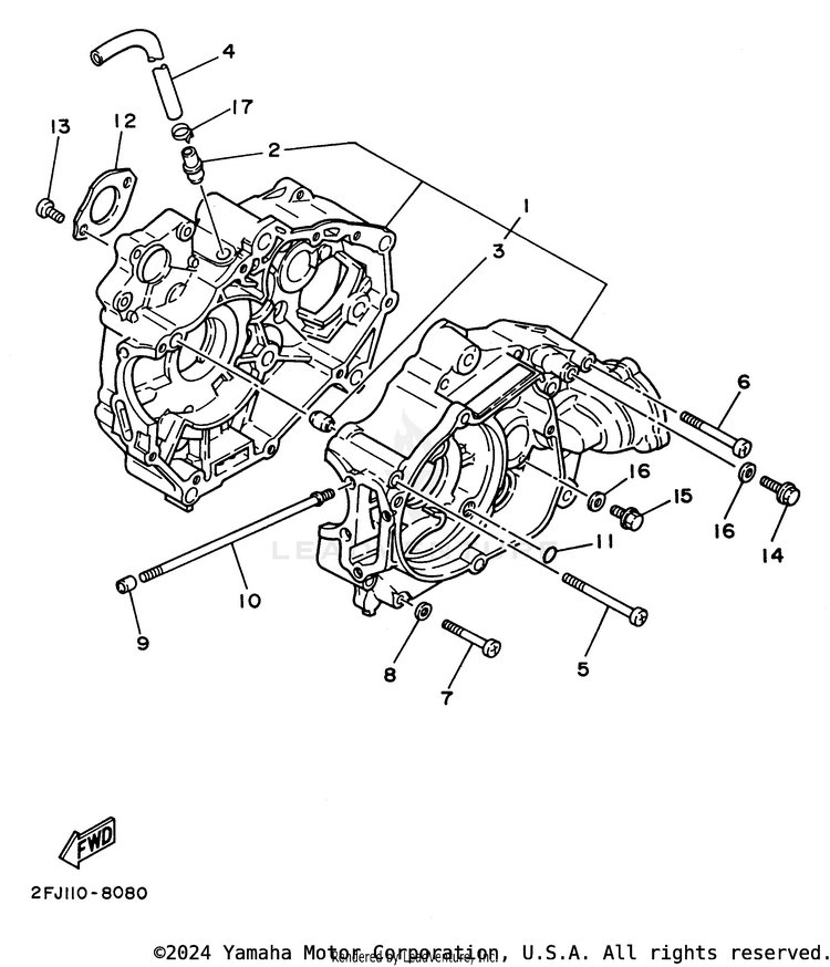 Crankcase Schematic
