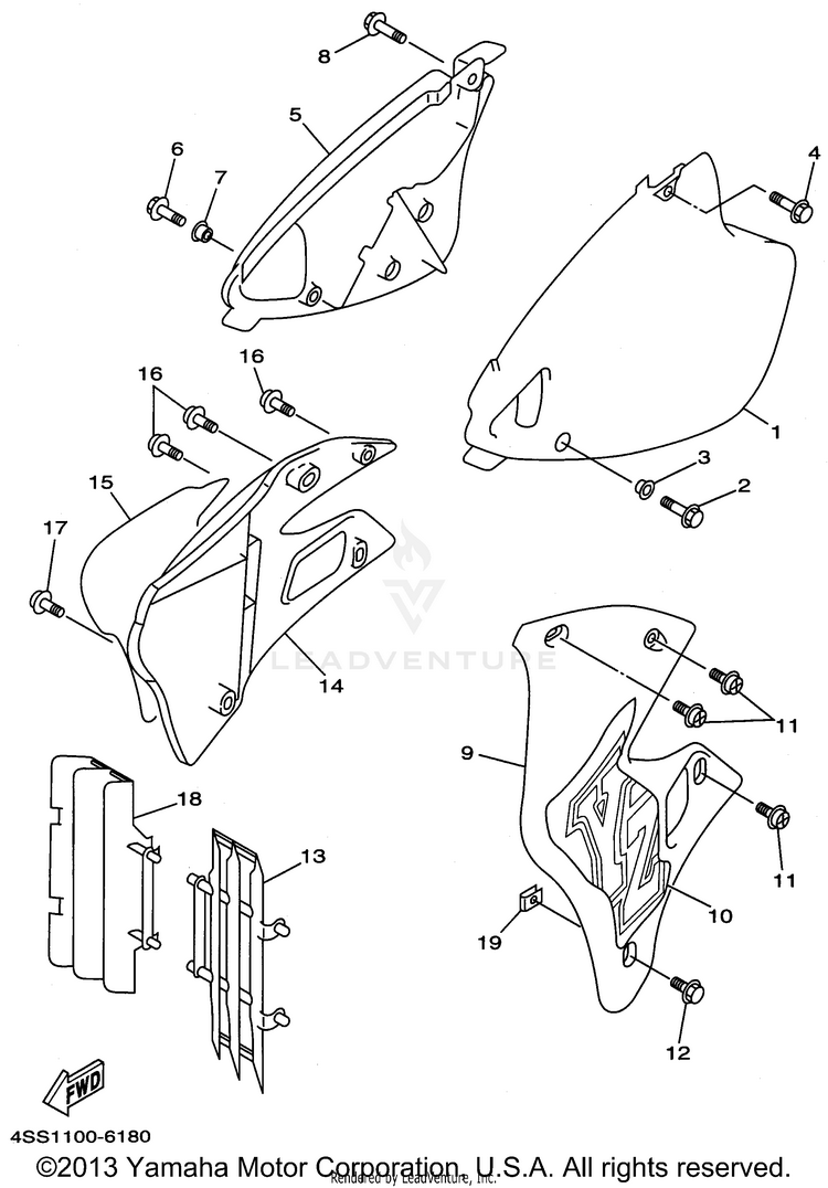 Side Cover Schematic
