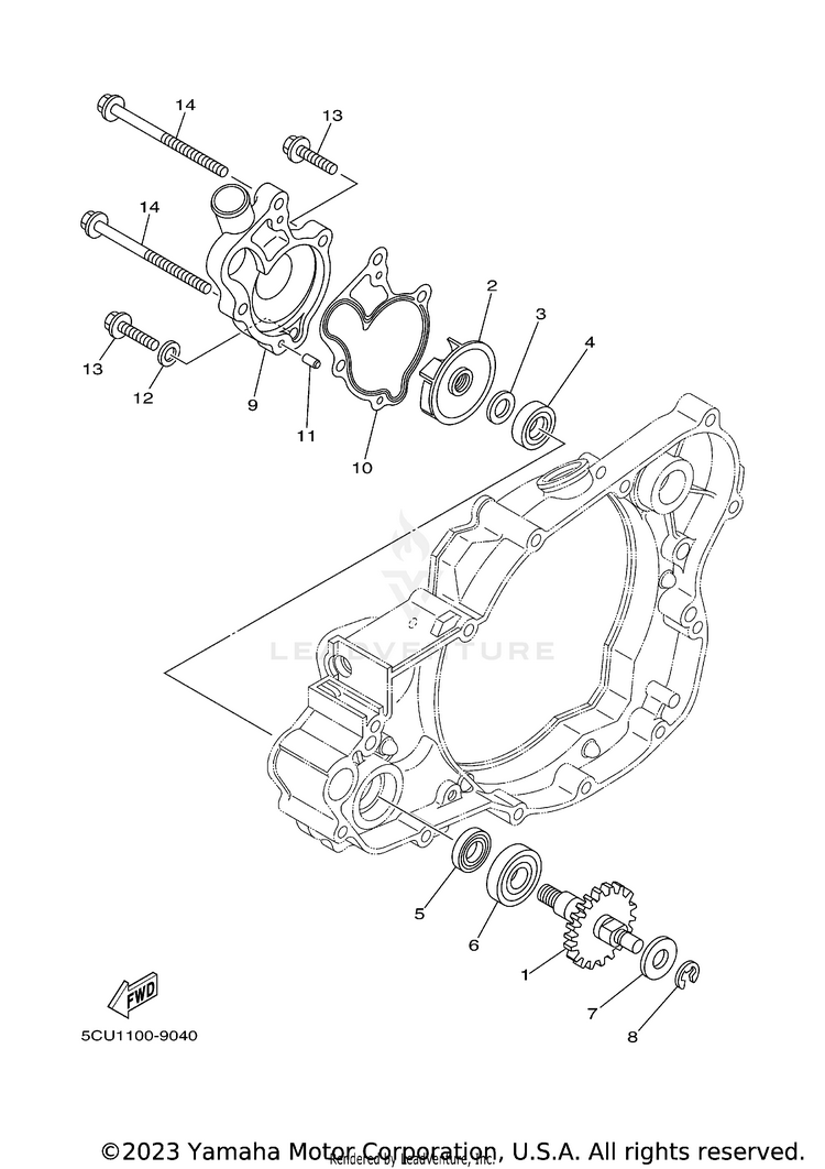 Water Pump Schematic