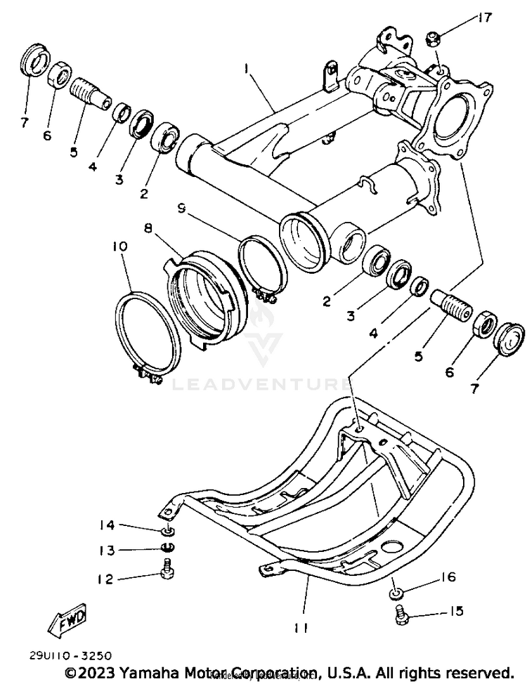 Swing Arm Schematic