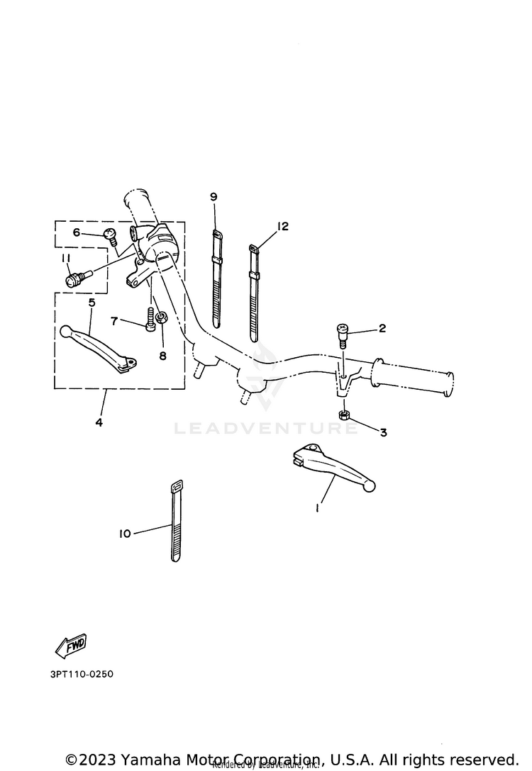 Handle Switch Lever Schematic