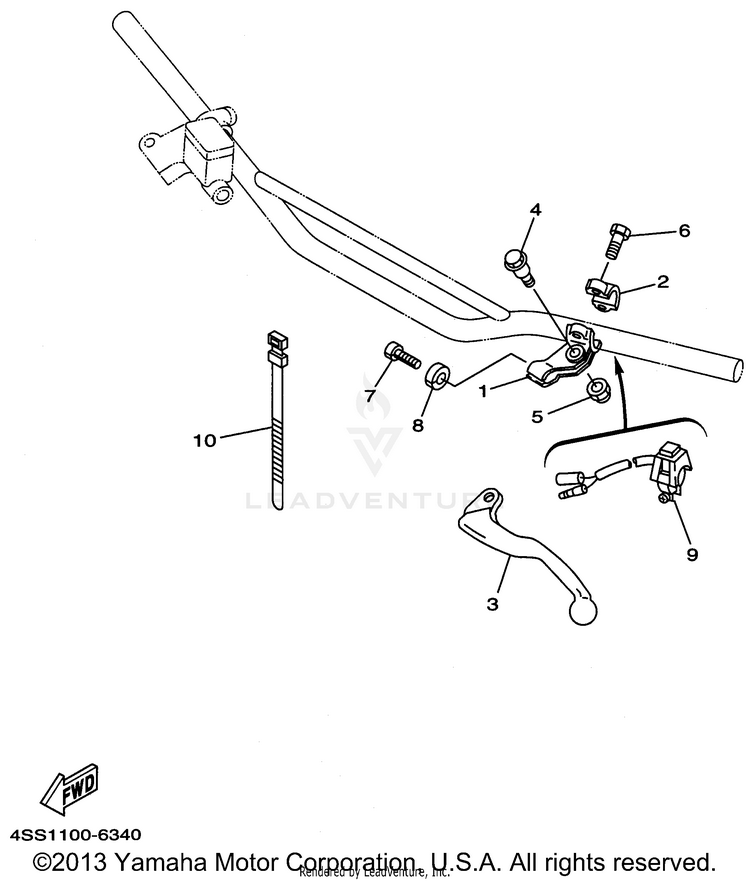 Handle Switch Lever Schematic