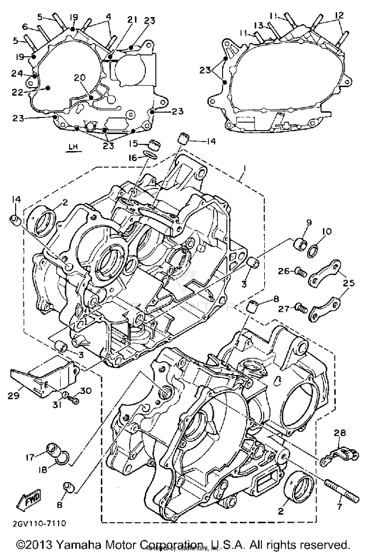 Crankcase Schematic