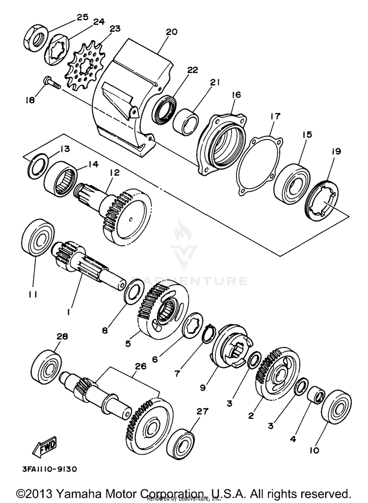 Transmission Schematic