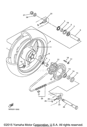 Rear Wheel Schematic