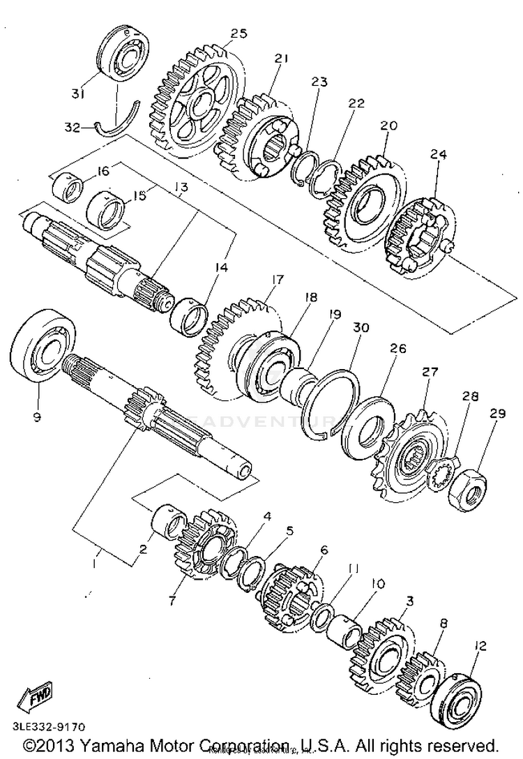 Transmission Schematic