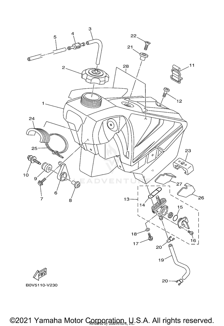 Fuel Tank Schematic