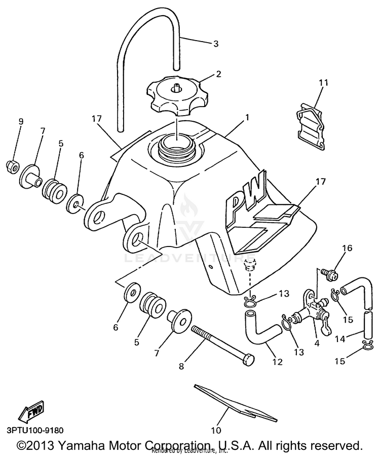 Fuel Tank Schematic
