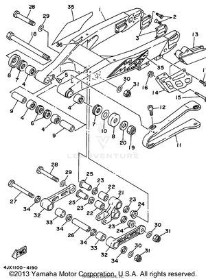 Rear Arm Schematic