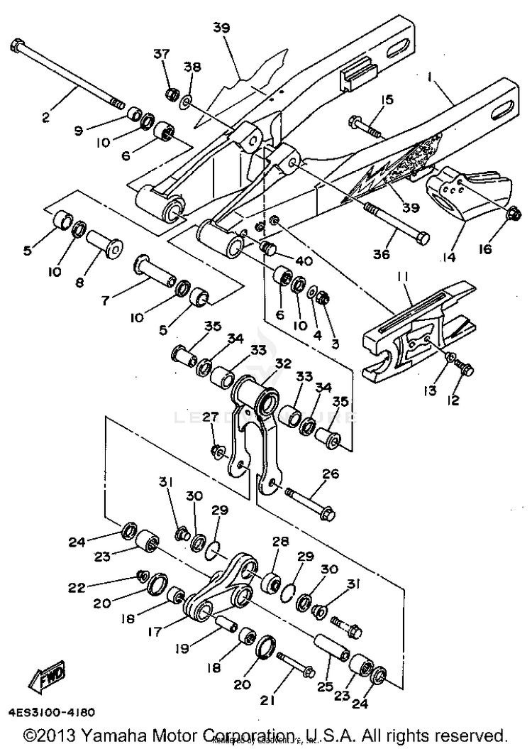 Rear Arm Schematic