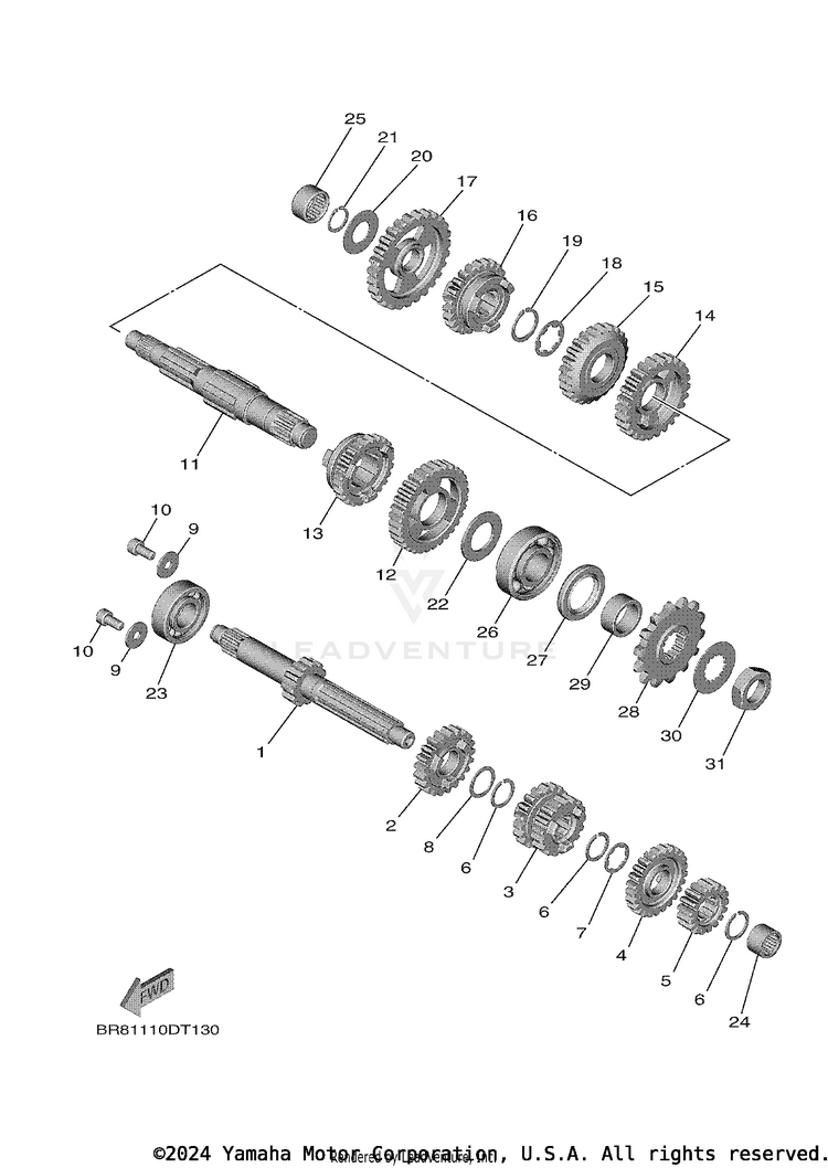 Transmission Schematic