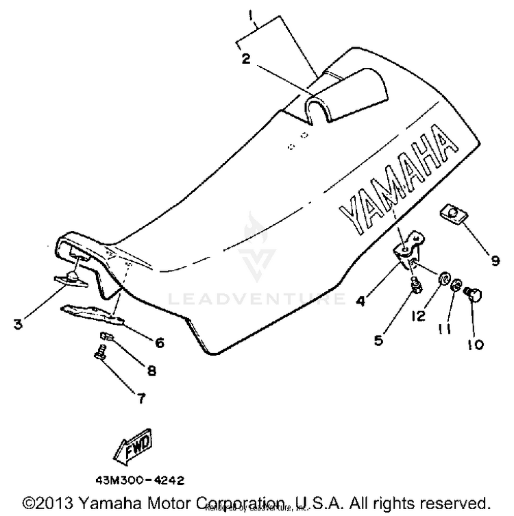 Seat Schematic
