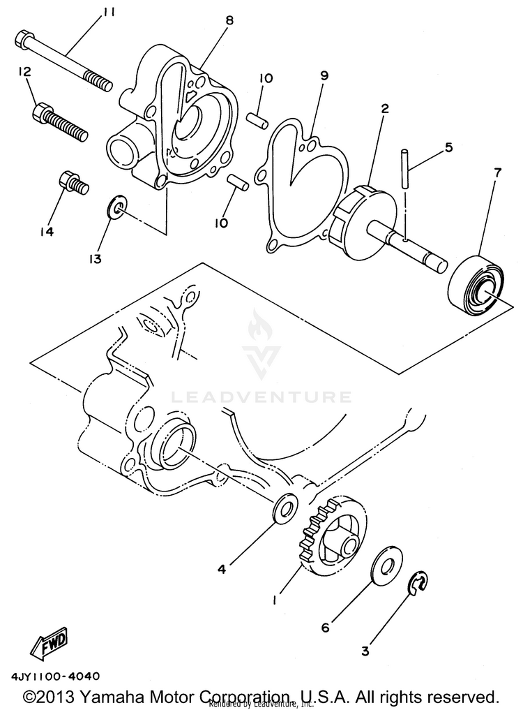 Water Pump Schematic