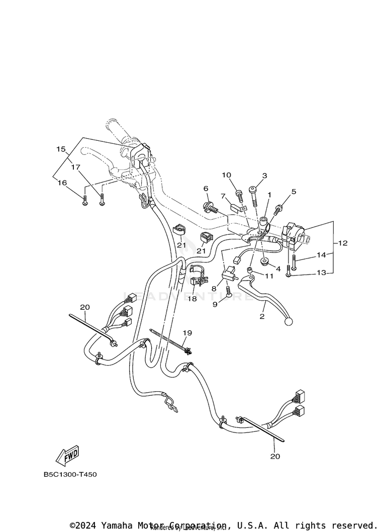 Handle Switch Lever Schematic