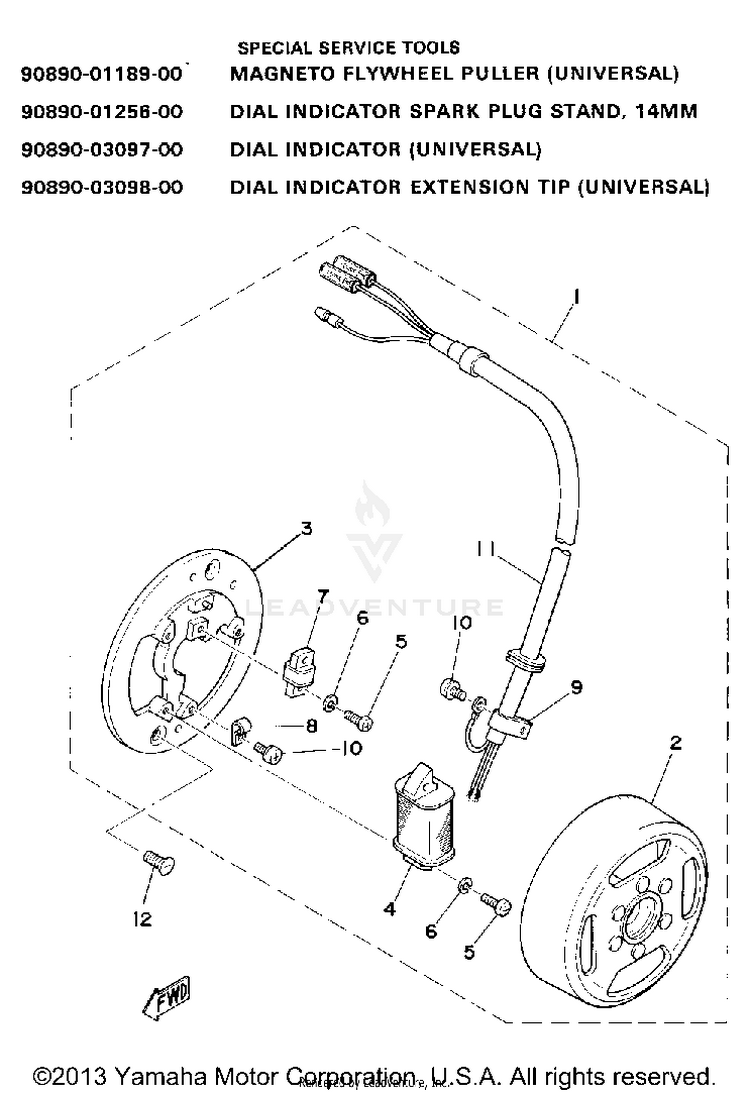 C - D - I - Magneto Schematic