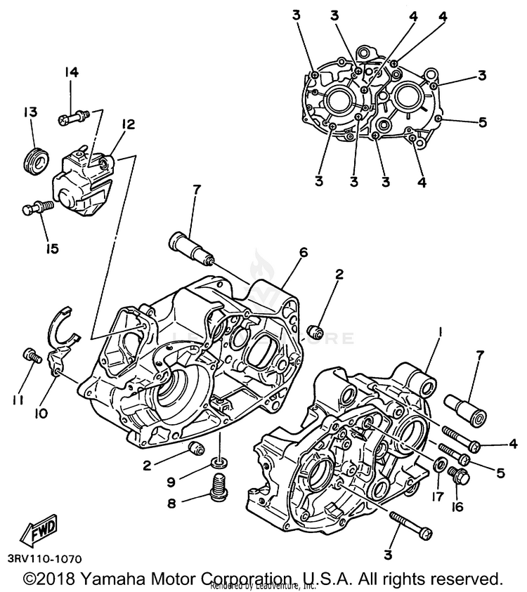 Crankcase Schematic