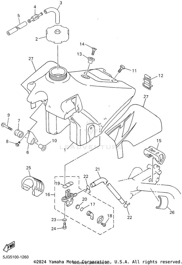 Fuel Tank Schematic