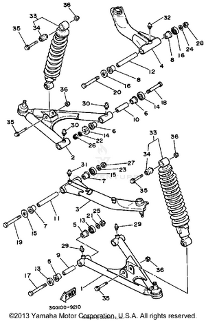 Front Suspension - Wheel Schematic