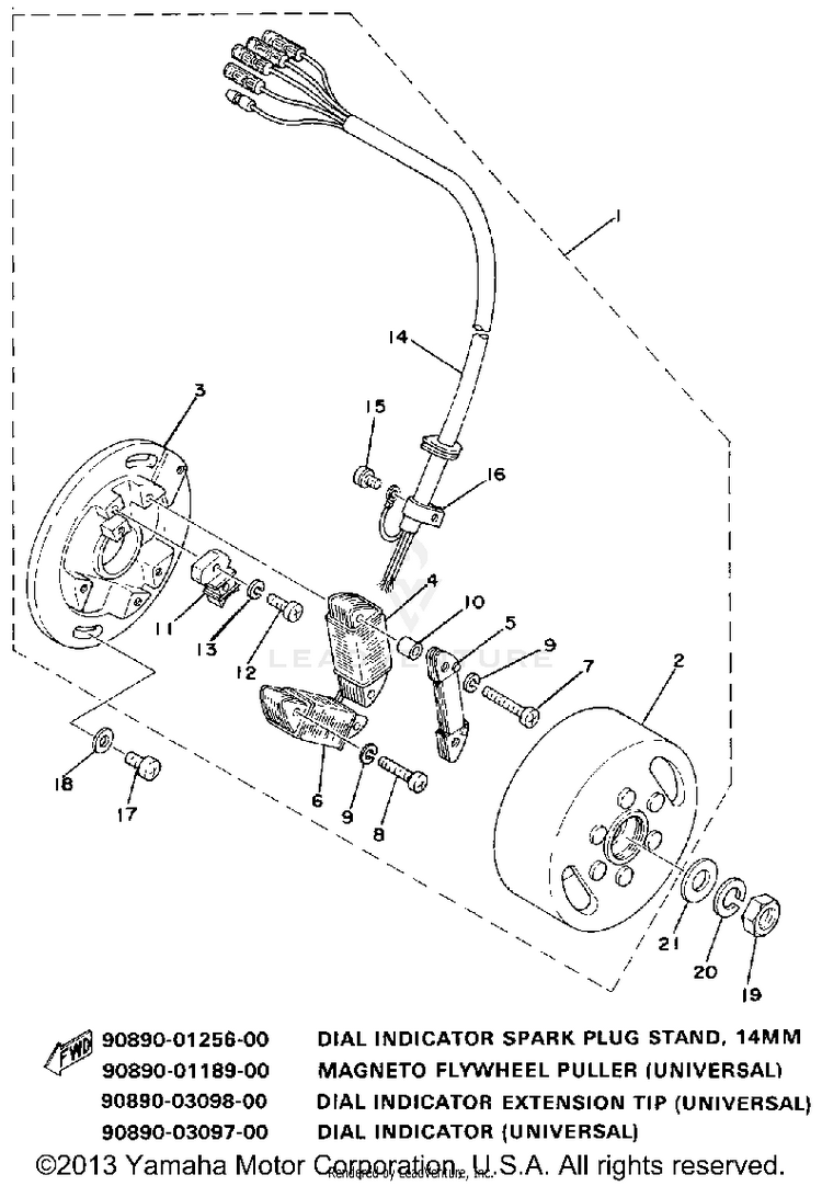 C - D - I - Magneto Schematic