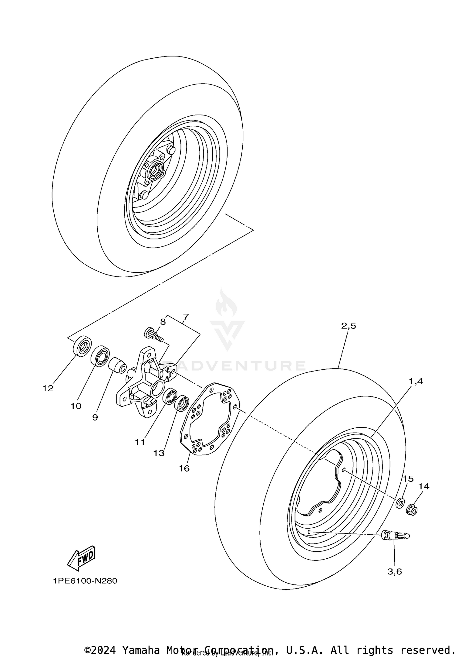 FRONT WHEEL