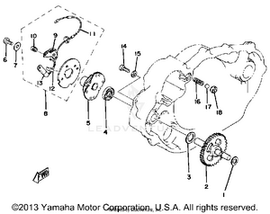 Contact Breaker - Governor Schematic