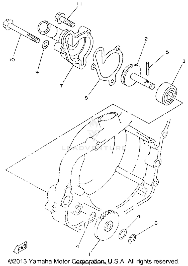 Water Pump Schematic