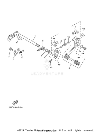 Shift Shaft Schematic
