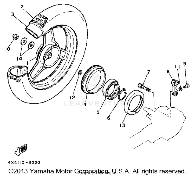 Rear Wheel Schematic