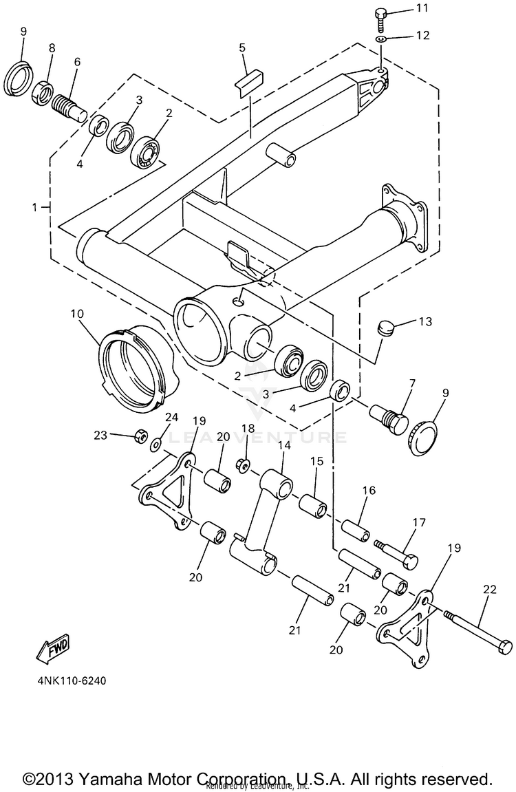 Rear Arm Schematic