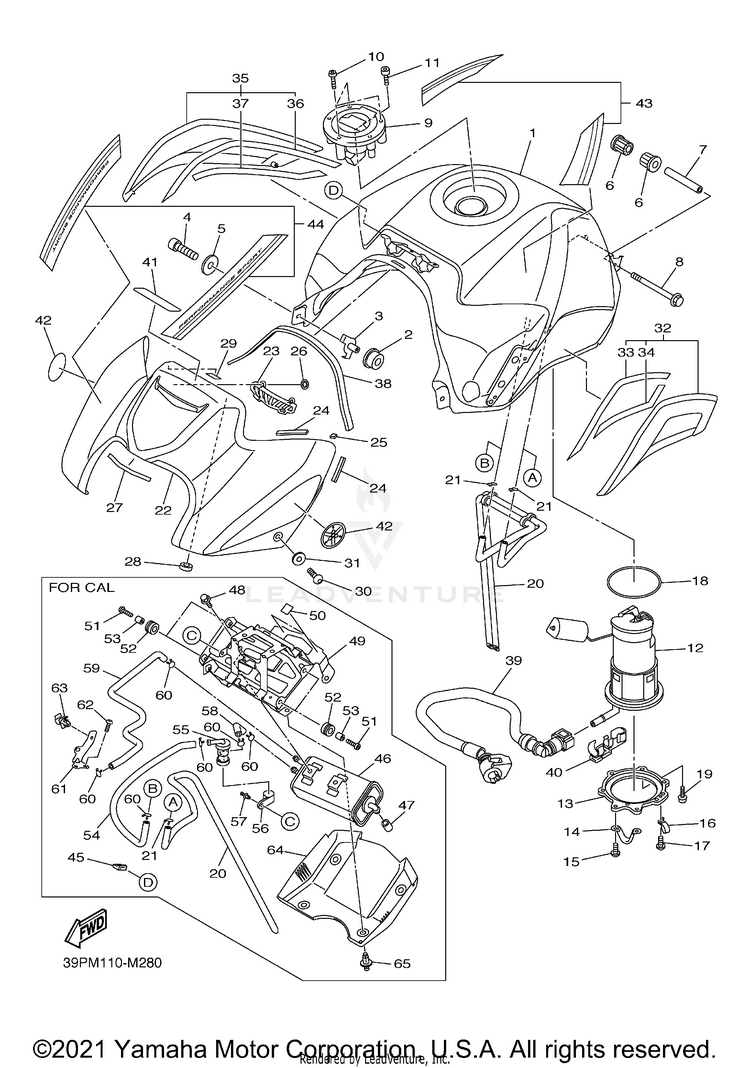 Fuel Tank Schematic