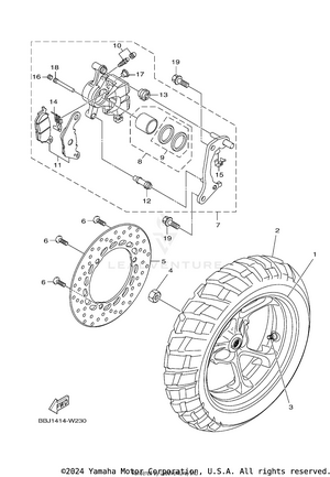 Rear Wheel Schematic