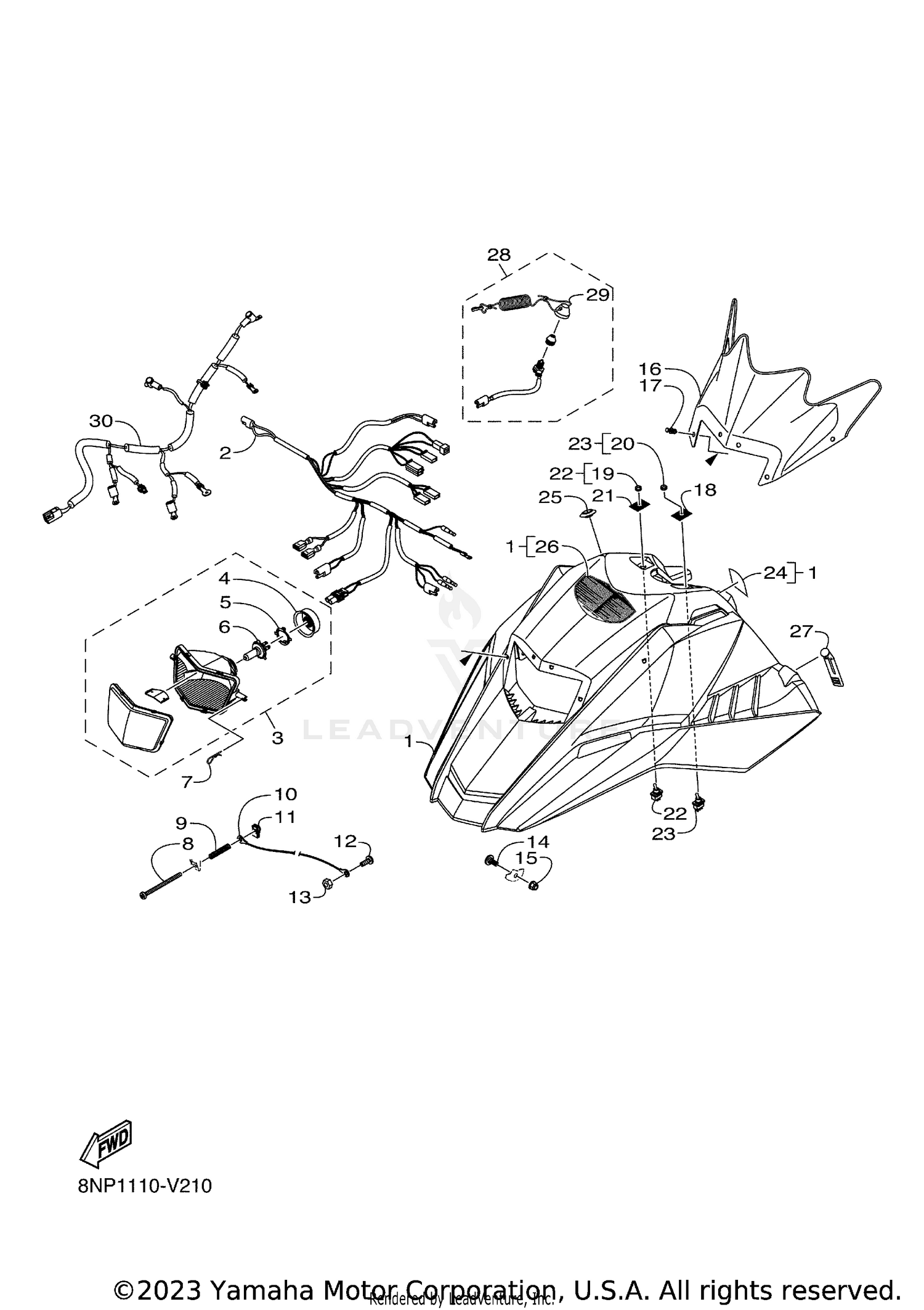 Assembly diagram